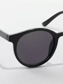 1 Cặp kính râm thời trang gọng tròn unisex, thích hợp cho câu cá, du lịch, thể thao, lái xe, trang phục lễ hội, phụ kiện mùa hè, bãi biển, lễ hội âm nhạc, dã ngoại, kỳ nghỉ, chuyến đi gia đình, trang phục thanh lịch, phụ kiện phong cách đường phố, phong cách thể thao, tiệc tùng, hoạt động ngoài trời, thời trang đường phố, ngày lễ, kỳ nghỉ, chơi golf, leo núi, hoạt động ngoài trời. - Màu xám đen - Xem 3