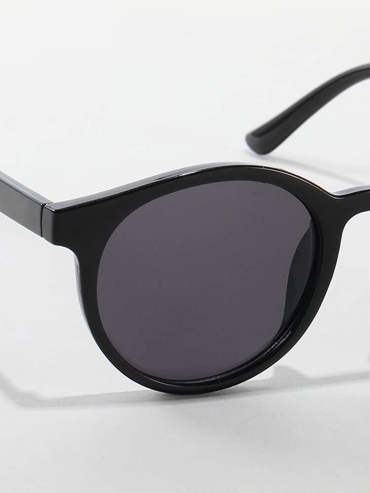 1 Pair Unisex Round Frame Fashion Sunglasses, Suitable For Fishing, Travel, Sports, Driving, Festival Outfits, Summer Accessories, Beach, Music Festivals, Outings, Vacations, Family Trips, Elegant Attire, Street Style Accessories, Sporty Style, Parties, Outdoor Activities, Street Style, Holidays, Vacations, Golf, Hiking, Outdoor Activities