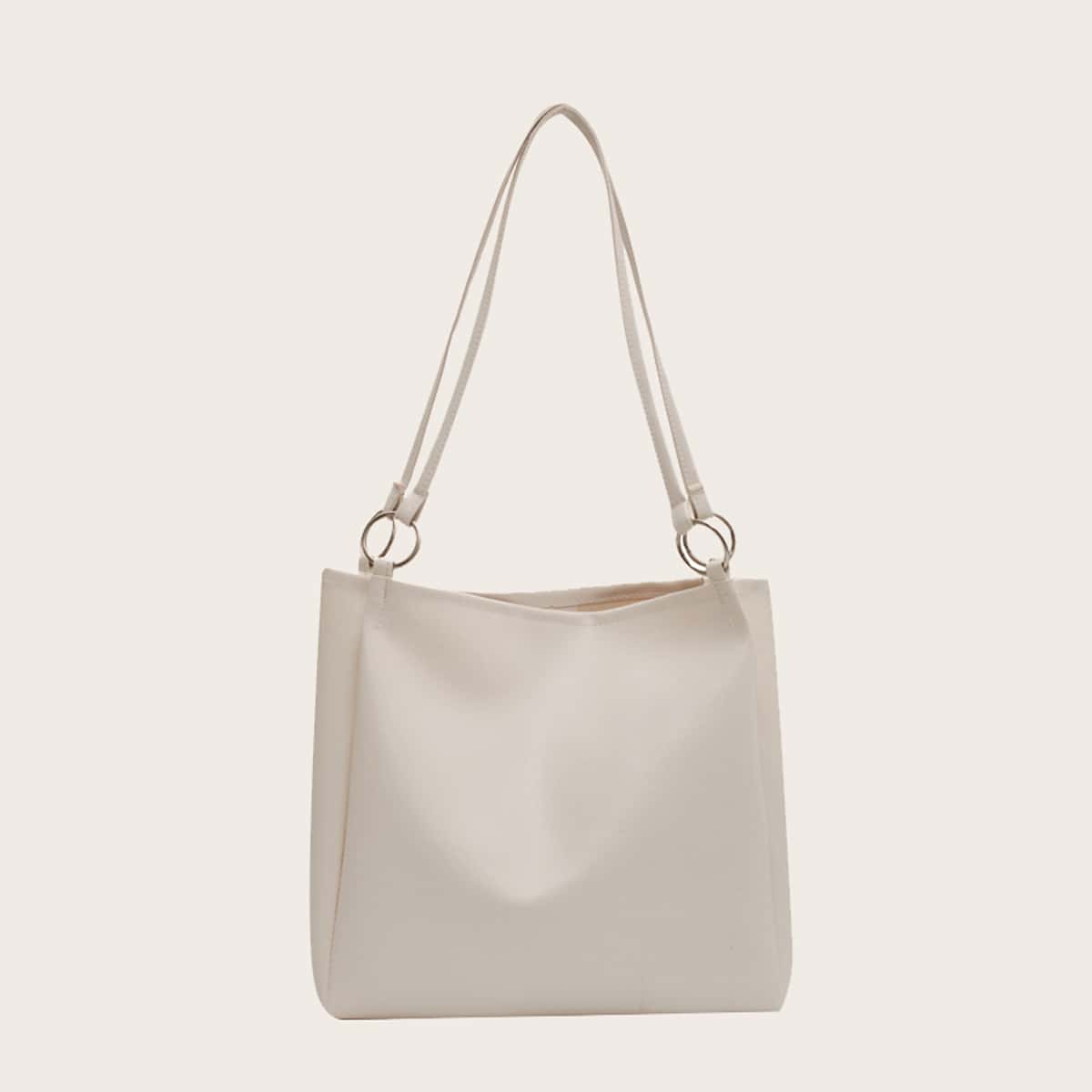 

Minimalist Tote Bag, White