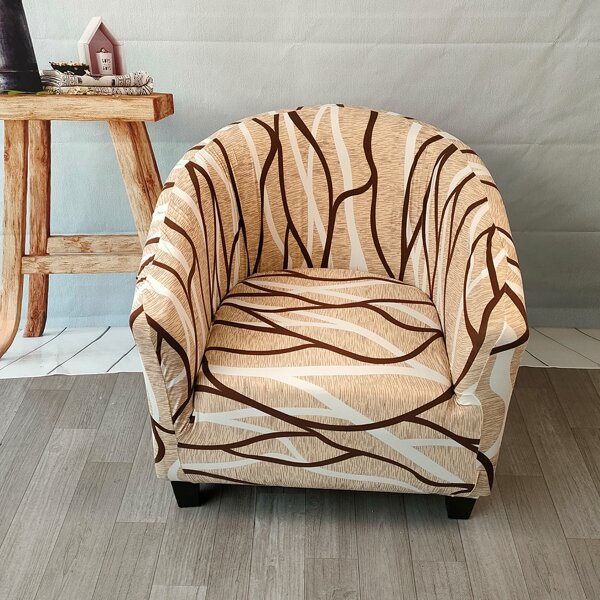 

Graphic Print Stretchy Sofa Cover, Multicolor