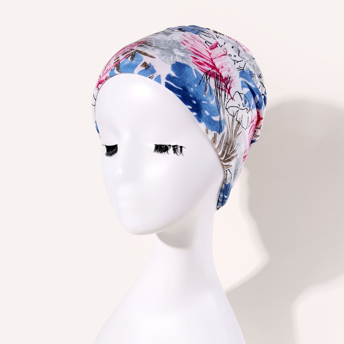 

Leaf Pattern Multifunction Hat, Multicolor