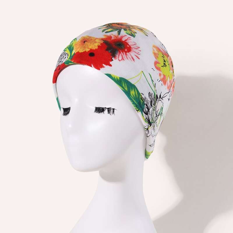 

Floral Print Multifunction Hat, Multicolor
