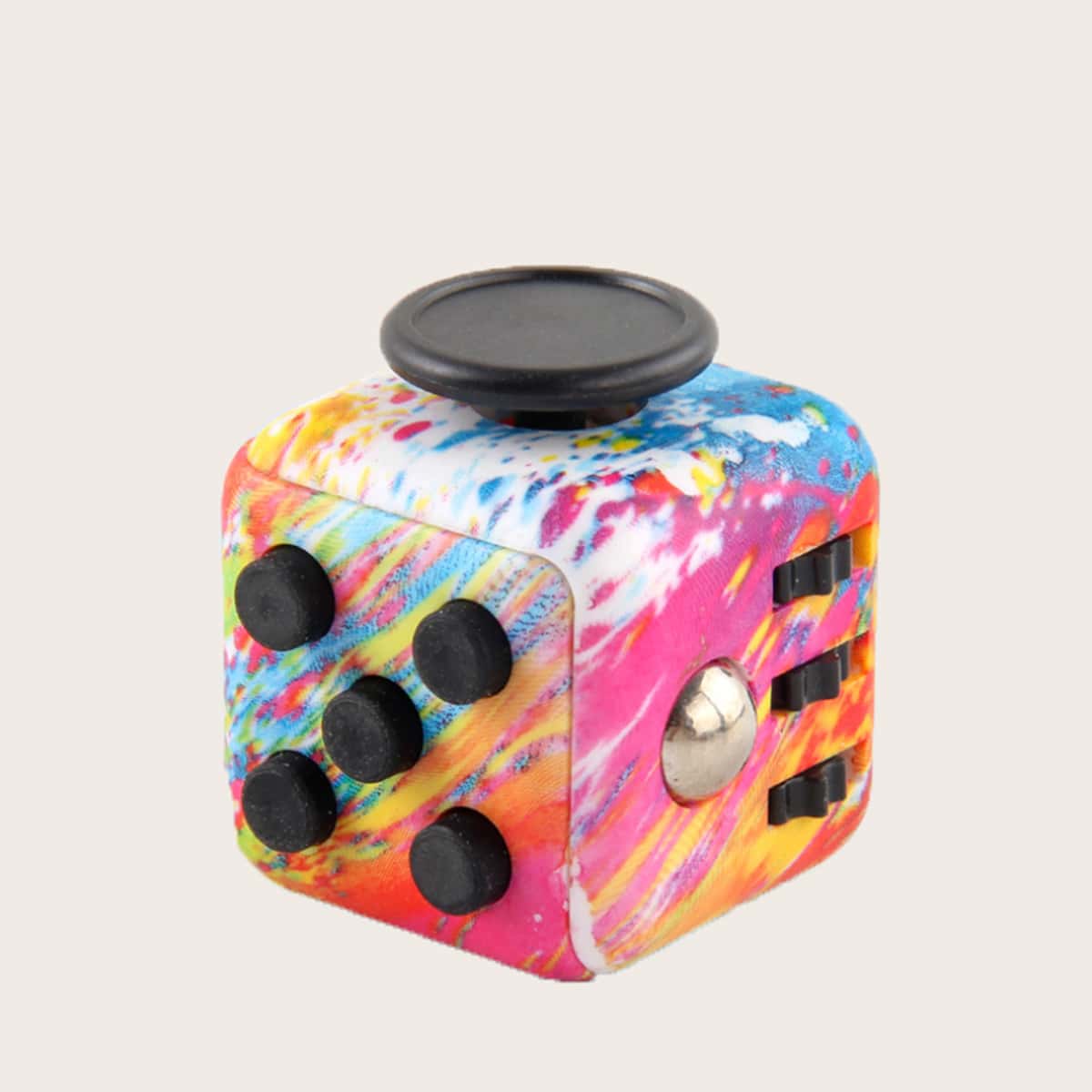 

1pc Infinite Magic Cube Decompression Toy, Multicolor