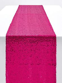 1 tấm khăn trải bàn lấp lánh, phù hợp cho nhiều dịp. - Màu Hồng Tươi - Xem 4
