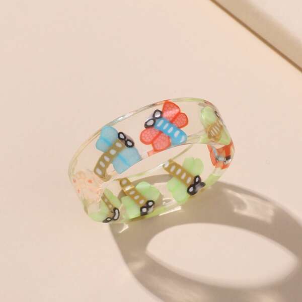 

Dragonfly Decor Ring, Multicolor