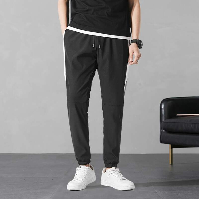 

Guys Colorblock Pants, Black