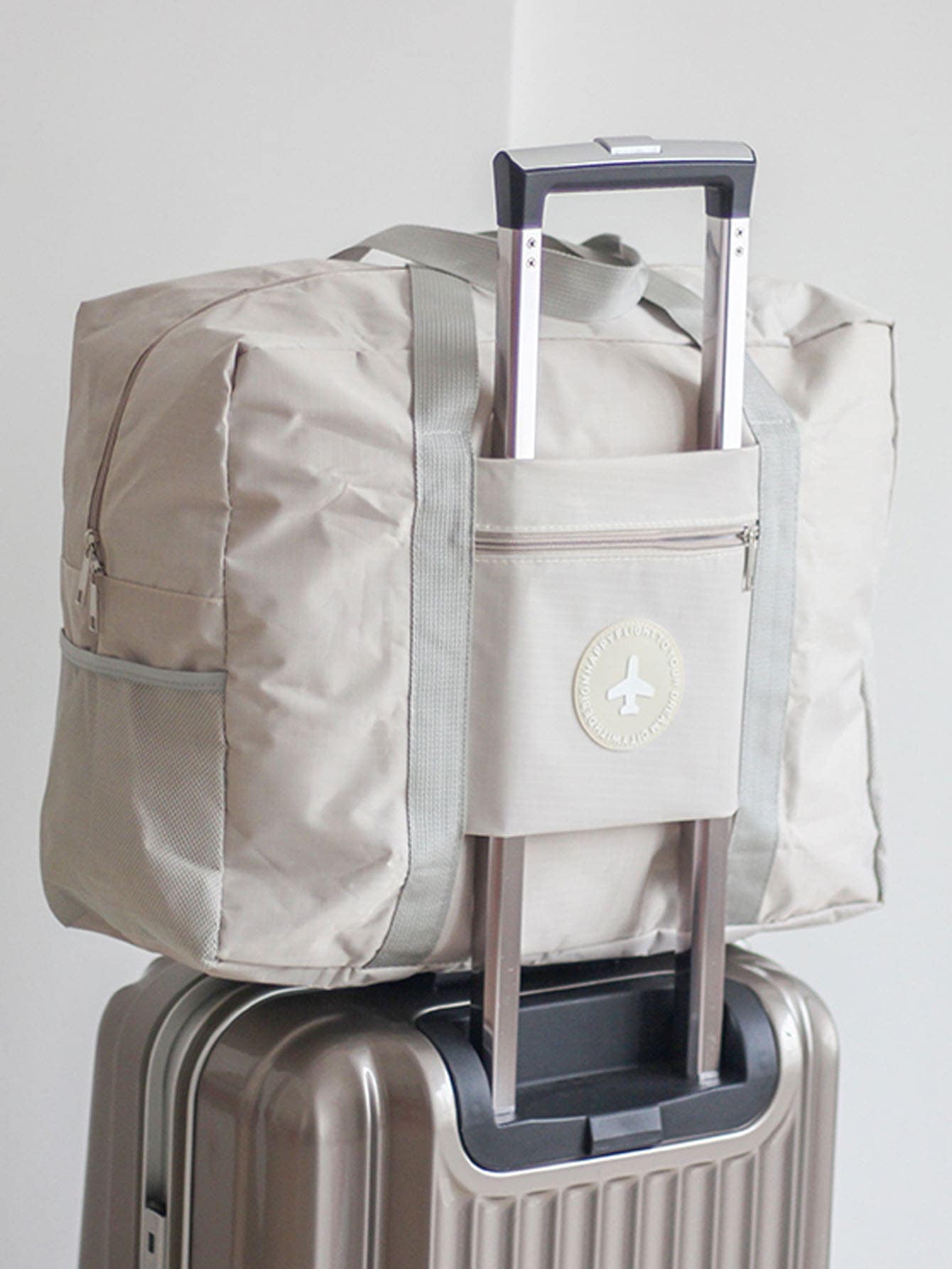 1 件便携式旅行，大号亚克力包装，适合旅行、化妆、化妆品、度假收纳盒，大容量化妆品收纳盒化妆盒，适用于口红、刷子、护肤品、手机、硬币、小物品，适用于家庭、礼物、度假和节日万圣节圣诞节多功能用途，波西米亚风 - 米色 - 查看 1