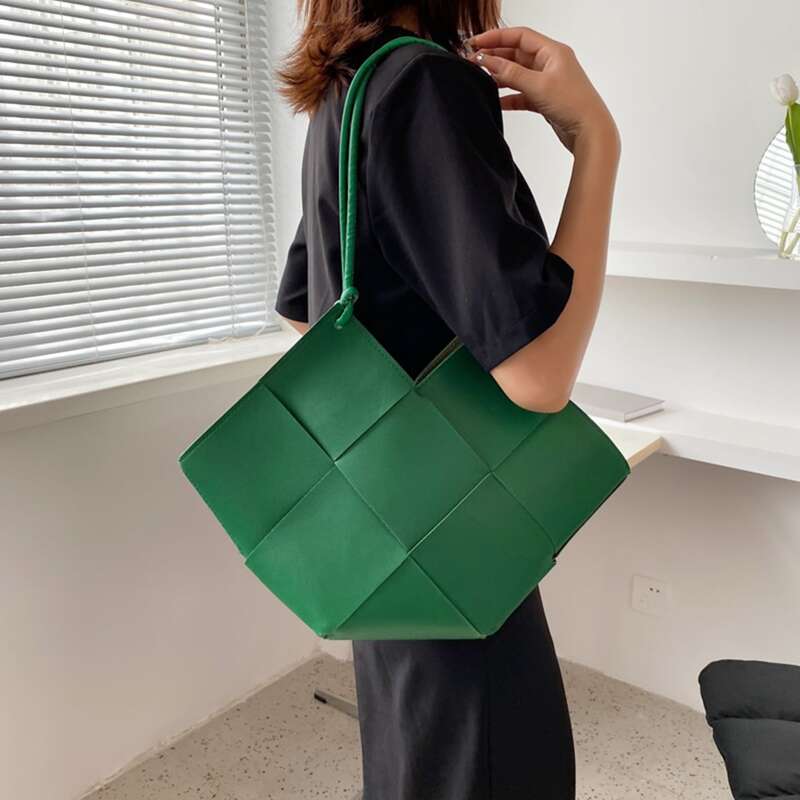 

Minimalist Tote Bag, Green