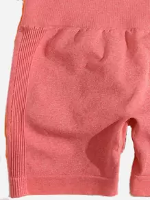 Easithlete 4pcs Scrunch Butt Sports Shorts - Multicolor - View 5