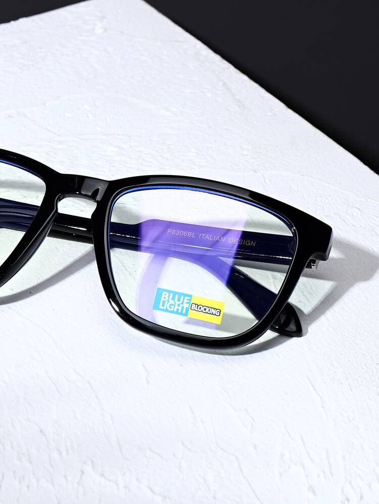 Men Fashion Design Eyeglasses For Daily Wear - Black - View 2