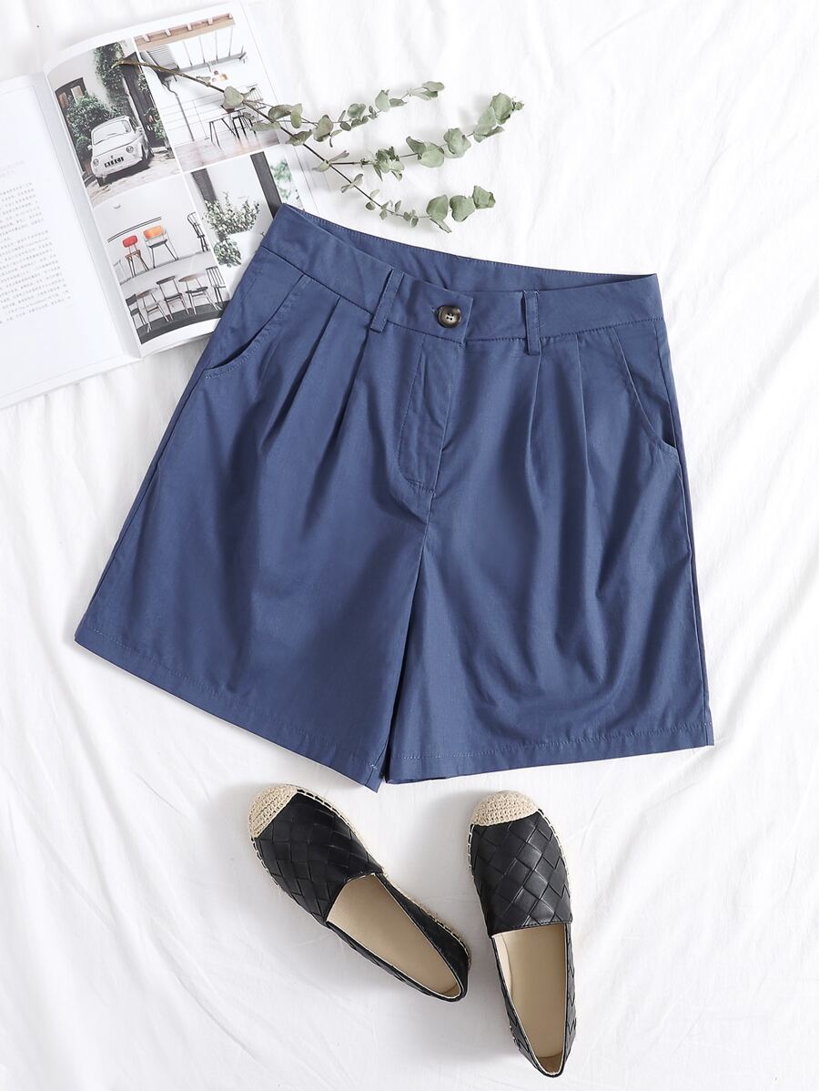 High Waist Wide Leg Shorts