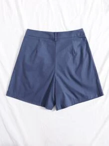 High Waist Wide Leg Shorts