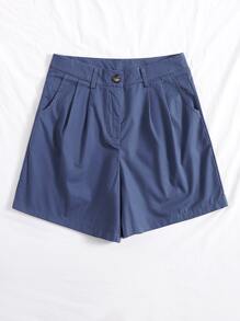 High Waist Wide Leg Shorts