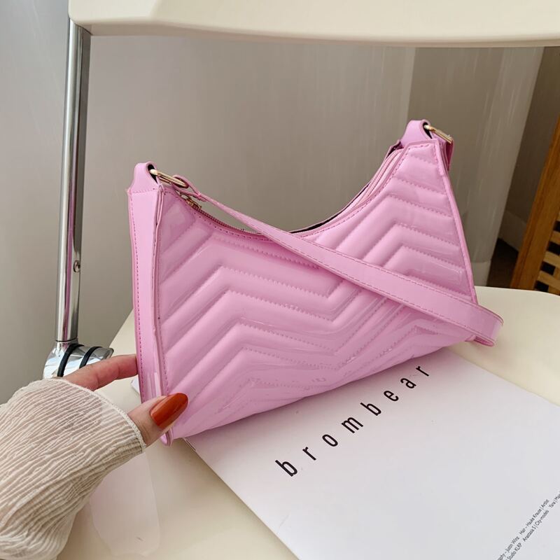 

Minimalist Shoulder Bag, Pink