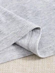 SHEIN EZwear 3 件装纯色露脐背心 - 彩色 - 查看 4