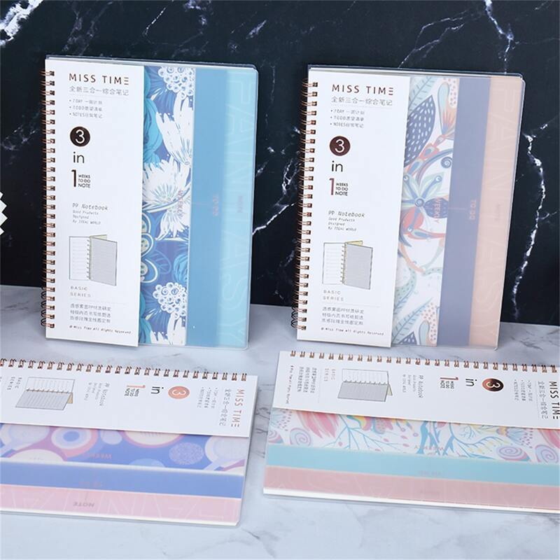 

1pc Random Color Notebook, Multicolor