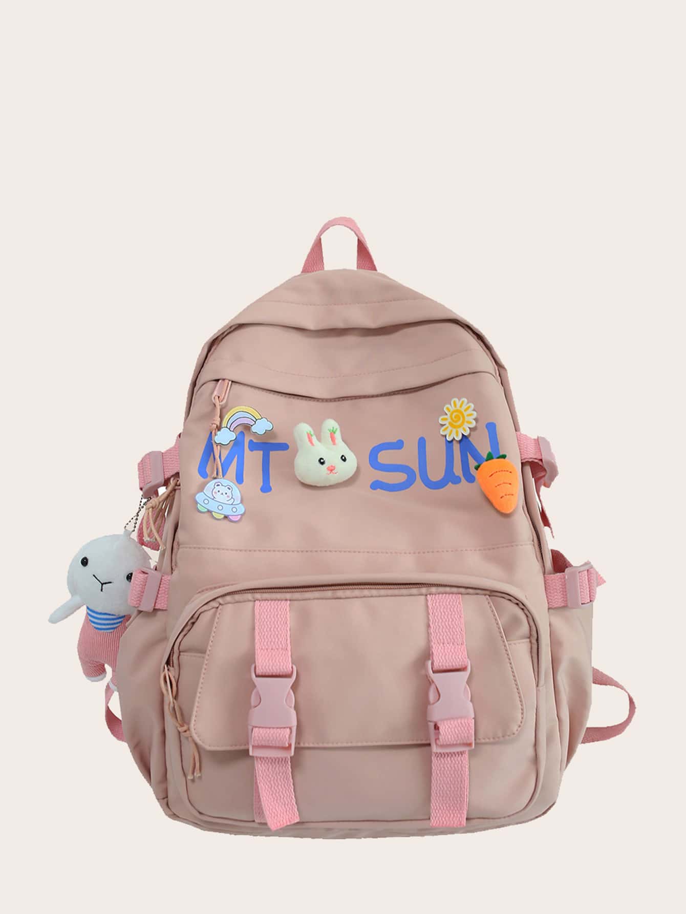 Niñas Mochila con diseño de conejo - Rosa - Ver 1