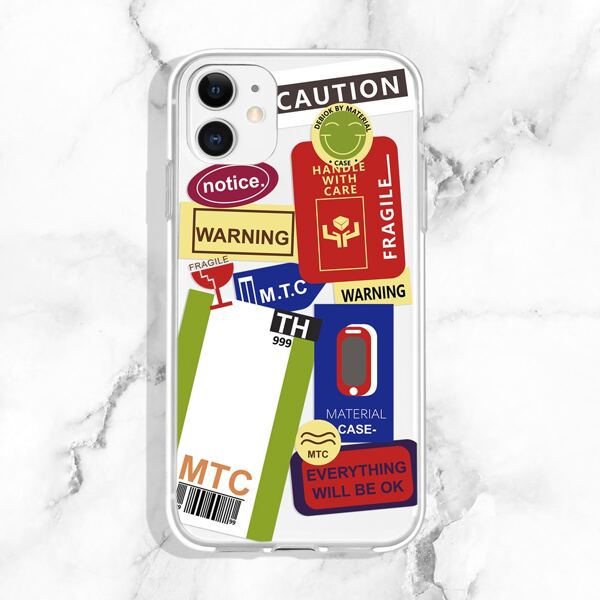 

Aesthetic Collage Phone Case, Multicolor