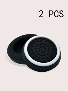 1 个适用于 Microsoft Series X|S 控制器的发光蘑菇头操纵杆帽，颜色随机 - 黑色 - 查看 4