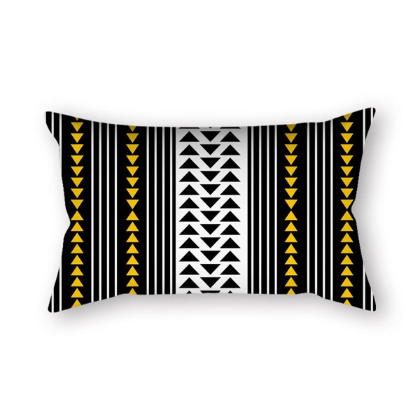 

Geometric Pattern Cushion Cover Without Filler, Multicolor