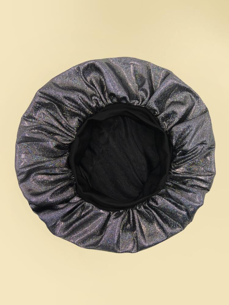 Mũ tóc đơn giản - màu đen - Xem 2