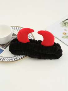 1pc Devil Horn Bath Headband - Nhiều màu - Xem 2