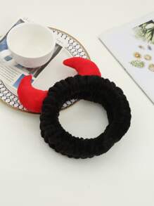 1pc Devil Horn Bath Headband - Nhiều màu - Xem 3