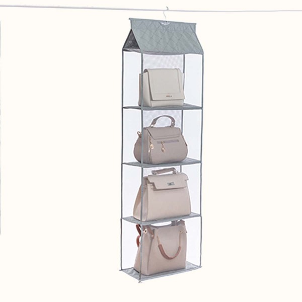 

1pc Hanging Bag Storage Bag, Grey