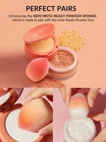 SHEGLAM Polvos Fijadores Para Rostro Y Contorno De Ojos Insta-Ready Duo-Translucent Polvos Sueltos Iluminadores Fijadores 2 En 1 Polvos Mate Sin Poros A Prueba De Agua Polvos De Invierno Para Navidad Y GraduacióN CumpleañOs Vacaciones Verano OtoñO Y2K Elegante Moda Mujeres NiñAs Maquillaje CosméTico Belleza Fiesta Playa Viaje Camping Aire Libre Escuela Campus ExcursióN Festivales DecoracióN Regalo Presente Rosa Chica Cosplay Mejor Color Encanto Vibra
