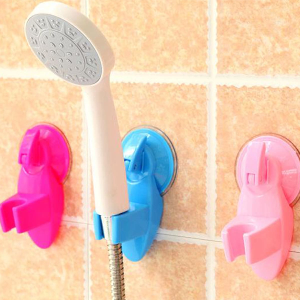 

1pc Random Color Shower Head Holder, Multicolor