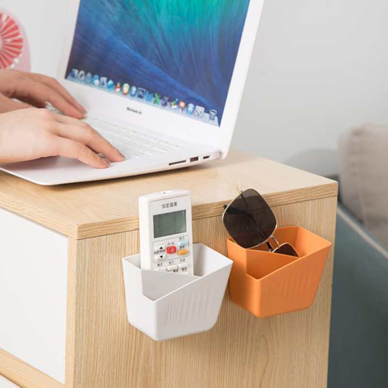 

1pc Random Color Wall Mounted Storage Box, Multicolor