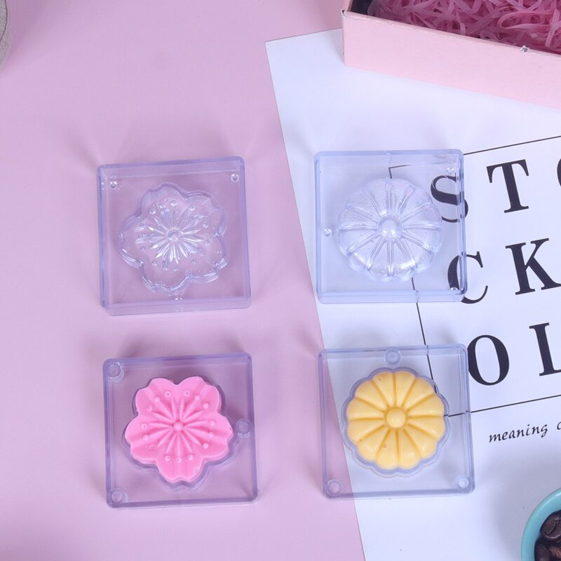 

2pcs Clear Mooncake Mold