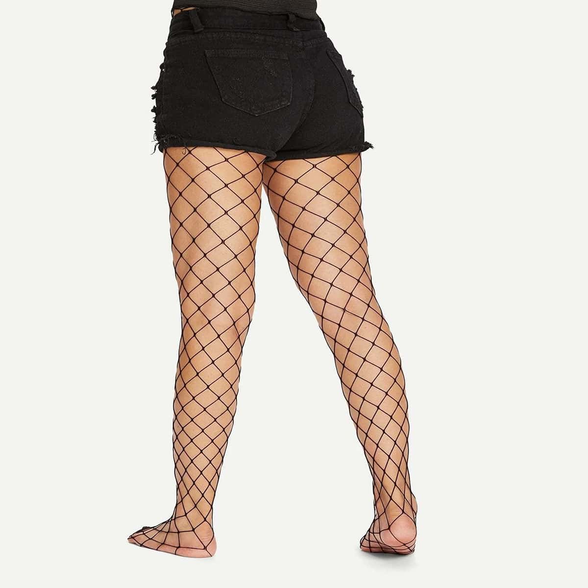 

1pair Minimalist Tights, Black