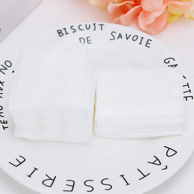 

1pack Double-sided Cosmetic Cotton, White