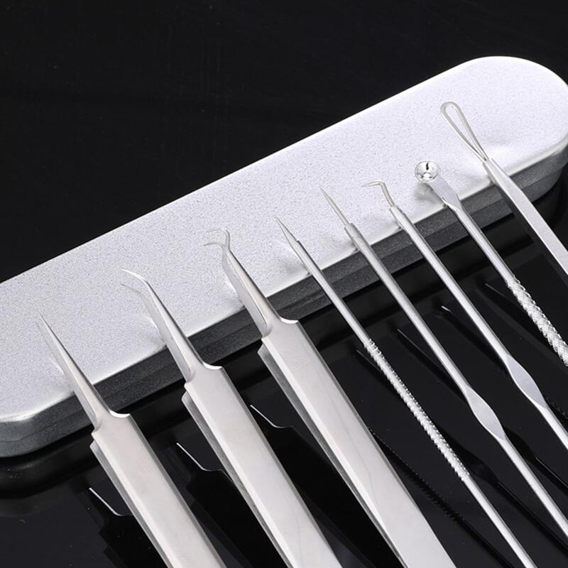 

8pcs Acne Needle Set, Silver