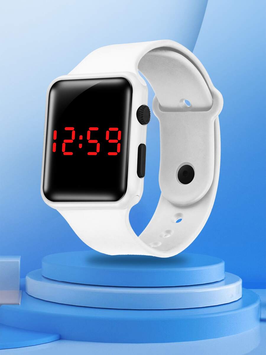 Kids Electronic Watch - White - View 1