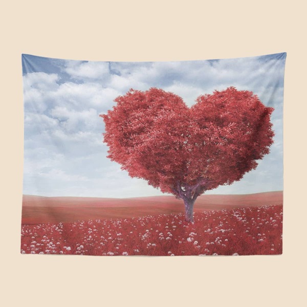 

Tree Print Tapestry, Multicolor