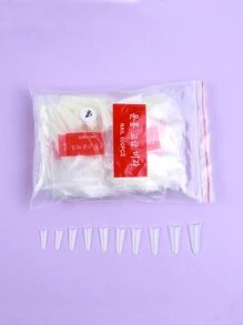 240 móng giả nối dài - Màu be - Xem 1