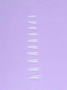 240 móng giả nối dài - Màu be - Xem 3