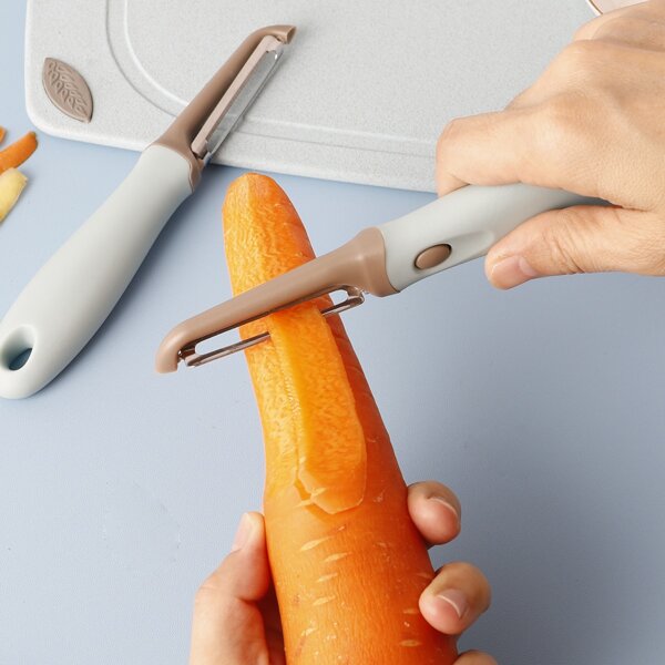 

1pc Kitchen Removable Peeler, Mint blue