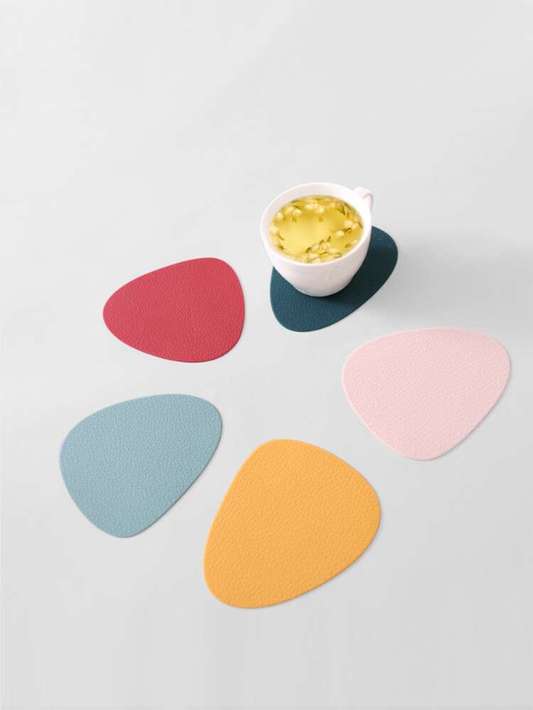 1pc Random Silicone Coaster - Multicolor - View 2