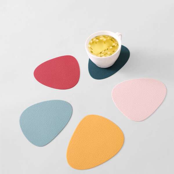 

1pc Random Silicone Coaster, Multicolor