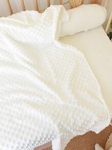 Manta sólida para bebé, regalo de amor para San Valentín - Blanco - Ver 1