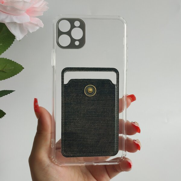 

Clear Phone Case With Card Slot