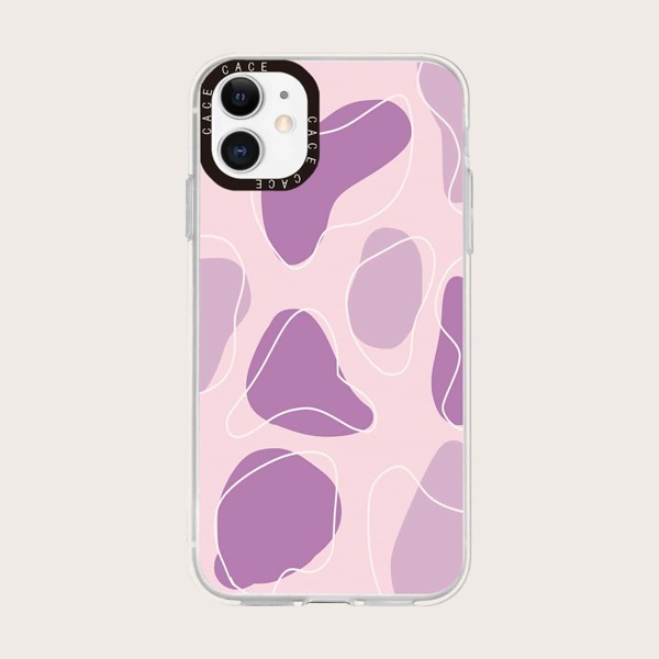 

Graphic Print Phone Case, Multicolor