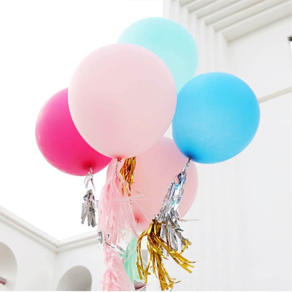 

10pcs Random Color Decorative Balloon, Multicolor
