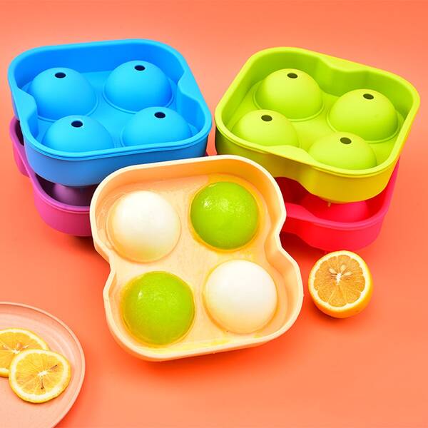 

1pc Random Color Ice Cube Mold, Multicolor