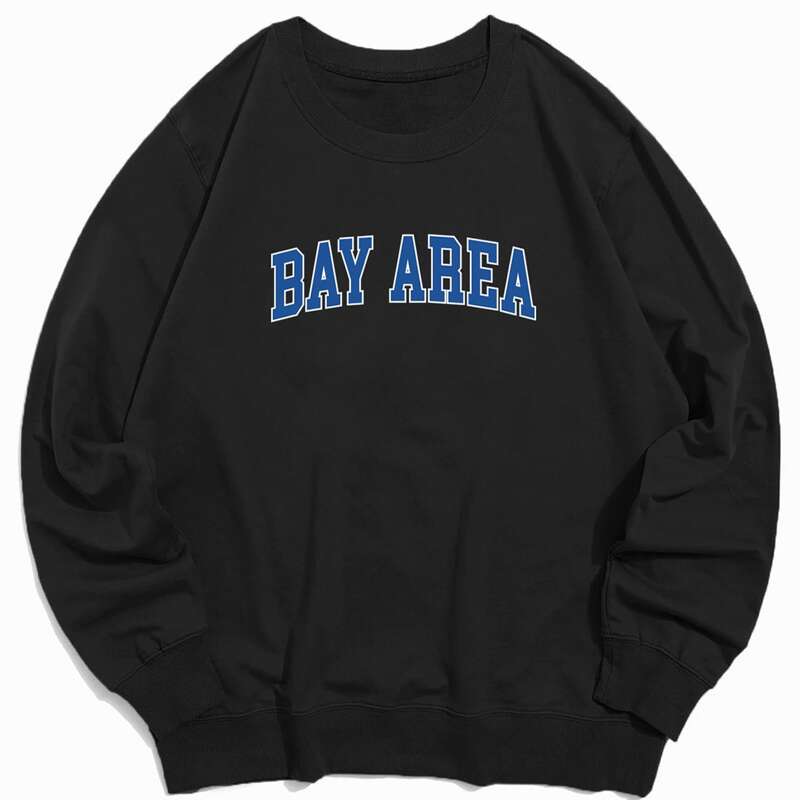 

Letter Graphic Sweatshirt, Black