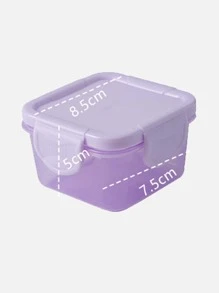 1 pièce Conteneur de nourriture de couleur aléatoire - Multicolore - Voir 3