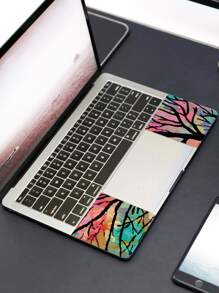 2pcs Tree Pattern Laptop Sticker - Multicolor - View 3